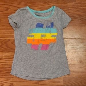 # Hashtag Graphic Tee – Girls S (7/8)